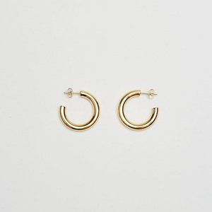 Bagatiba - MINI GOLD HOLLOW HOOPS